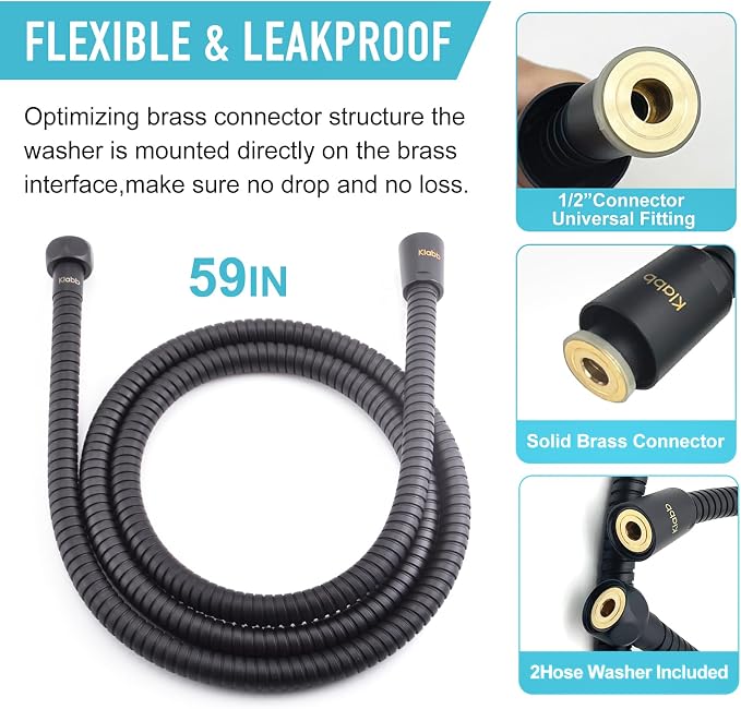 Klabb Portable Shower Hose - Image 2