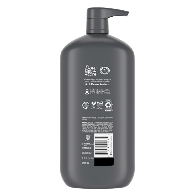 DOVE MEN + CARE Body and Face Wash Hydrating Clean Comfort Men's Body Wash - Image 2