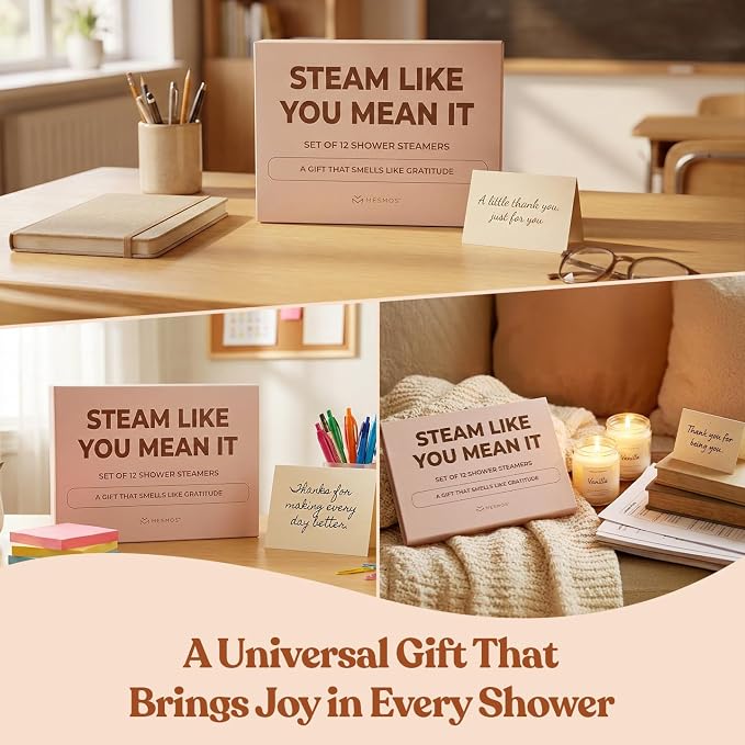 MESMOS 12 Assorted Shower Steamers Aromatherapy, Thank You Christmas Gifts - Image 7