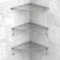 XIHLZYEH Corner Shower Shelves, 3 Pack 304 Stainless Steel Shower Shelf by Unknown