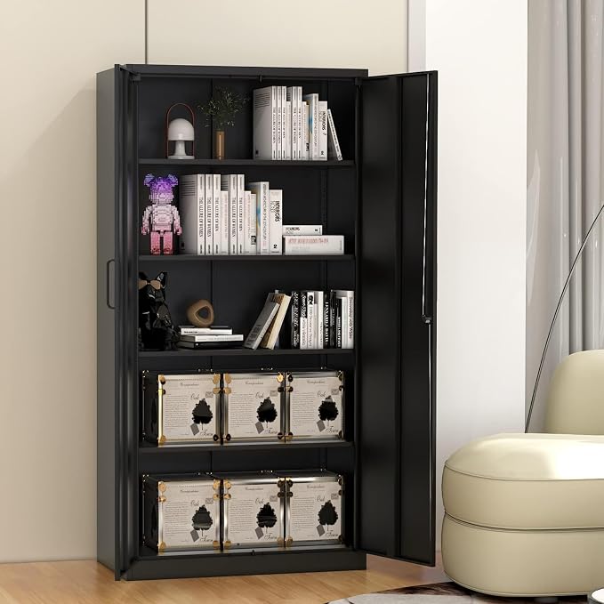 Metal Storage Cabinet-71” Tall Steel File Cabinets - Image 9
