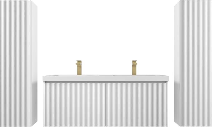 Blossom 48 Inch Double Sink Bathroom Vanity - Image 8