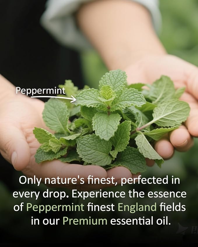 Pure Peppermint Essential Oil, 100% Natural Peppermint Oil, Premium Grade - Image 4
