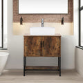 UEV Rustic Brown 30" Bathroom Vanity by YourHomeExcellentVendor