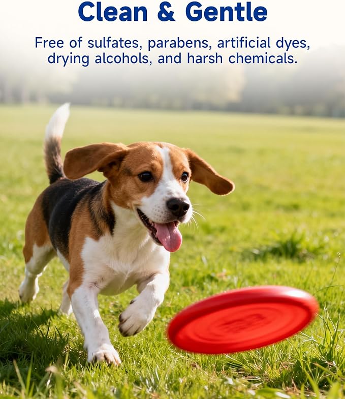 Unipaws Probiotic Dog Shampoo for Short-Haired Coats – Itch Relief, Deodorizing - Image 7