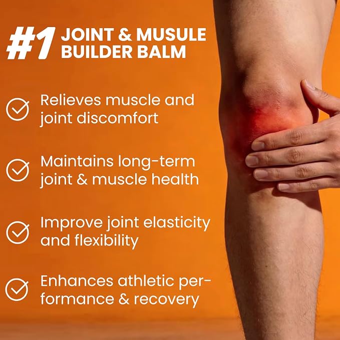 Muscle and Joint Balm, Muscle and Joint Builder Balm | Comfrey Oil, Arnica Oil - Image 3
