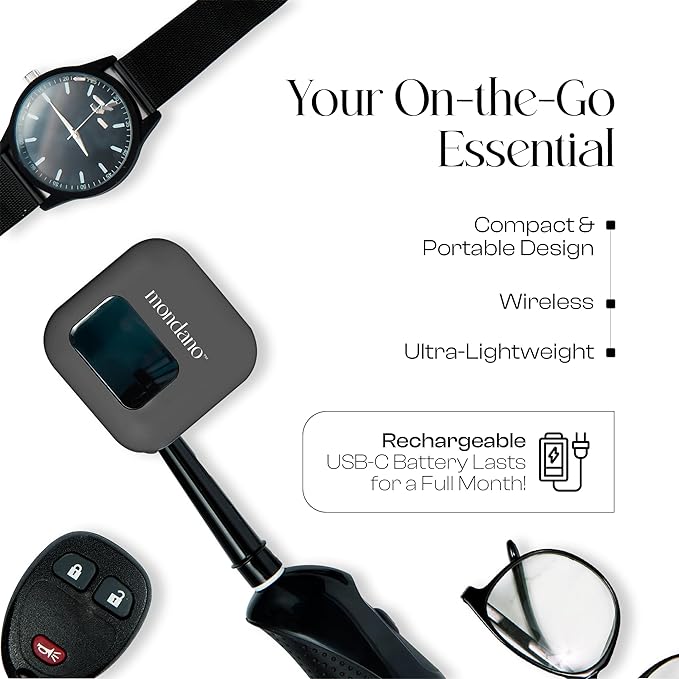 Mondano UV-C Toothbrush Sanitizer and Holder, Toothbrush Case - Image 4