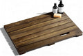 Teak Wood Shower Mat, Bathroom Spa by Unknown