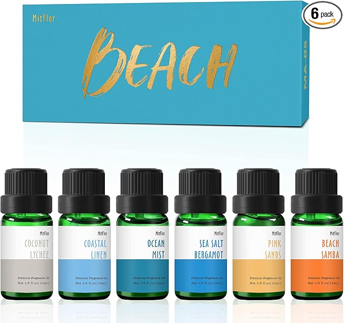 Beach Fragrance Oils, MitFlor Premium Essential Oils by MitFlor