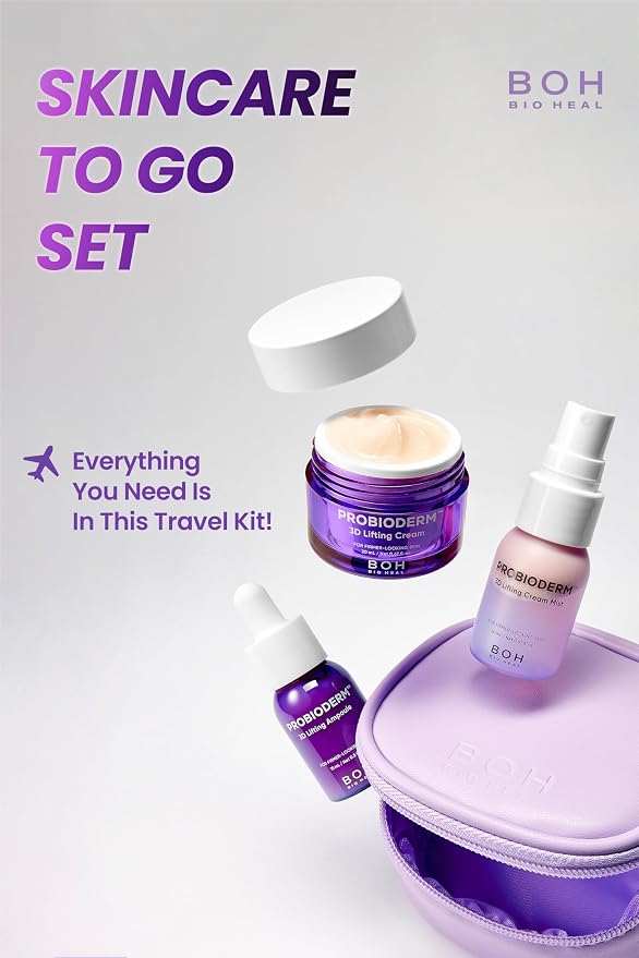 BIOHEAL BOH Probioderm 3D Lifting Travel Size Skin Care Kit | Korean Skincare - Image 3