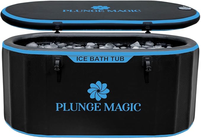 Cold Plunge Tub Inflatable Ice Bath Tub by PLUNGEMAGIC