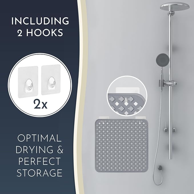 homerella® Shower Mat Non Slip Anti Mold, Non Slip Shower Mats - Image 4