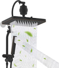 Hibbent 5-spray Filtered Rainfall Shower Head Combo, High Pressure 13'' by Hibbent
