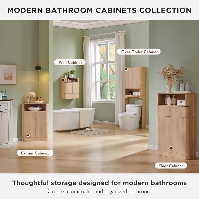 ACCOHOHO Modern Minimalist Bathroom Medicine Cabinet - Image 7