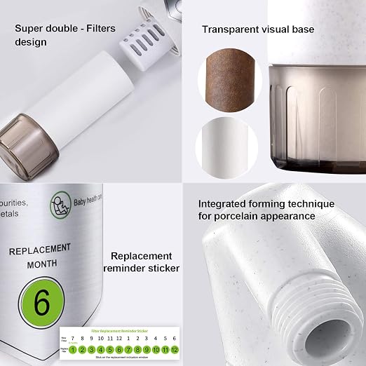 miniwell L720-Plus Shower Filter System-for Bathroom Hard Water and Well - Image 8