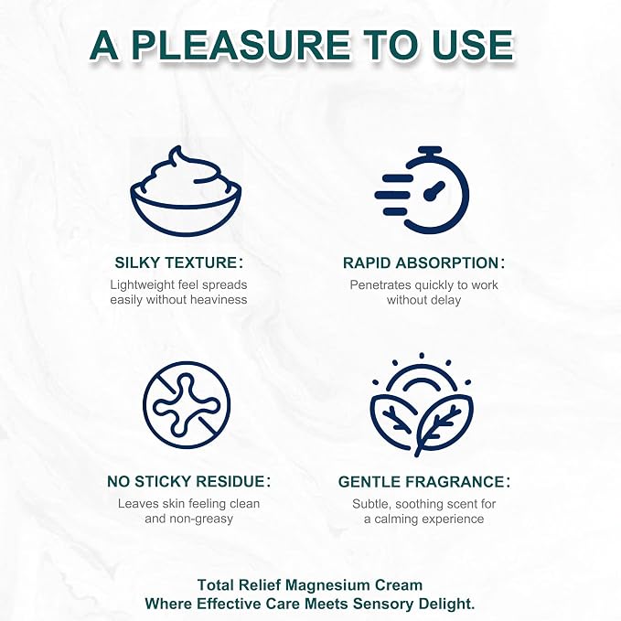 Total Relief Magnesium Cream, Magnesium Arnica Soothes Cream - Image 5