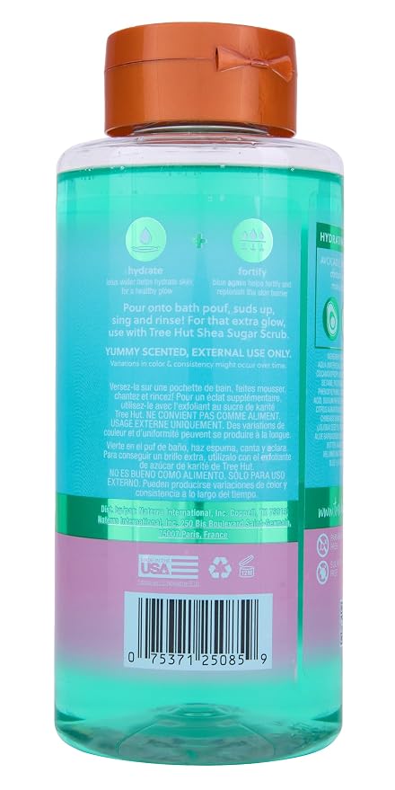 Tree Hut Lotus Water Foaming Gel Wash, Hydrating & Moisturizing Body Wash - Image 2