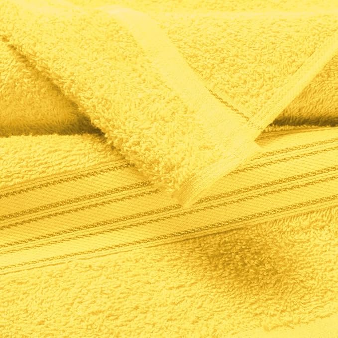 BOUTIQUO Ultra Soft Cotton 6 -Piece Hand Towel Set 16x24 Inch, Spa & General - Image 2