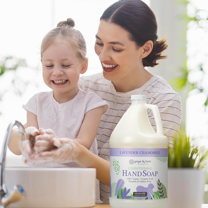 Ginger Lily Farms Botanicals All-Purpose Conditioning Liquid Hand Soap Refill - Image 6