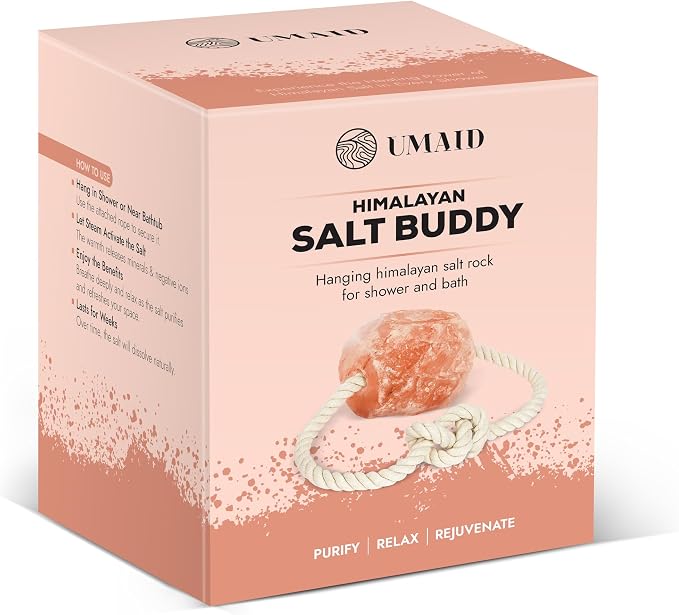 UMAID Himalayan Bath Salt Buddy™ 2 lb Hanging Himalayan Rock Salt - Image 8