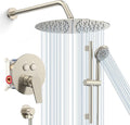 SR SUN RISE Shower System: 12 Inch Rainfall Shower Head by SRSUNRISE