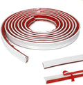 Flexible Trim Caulk Strip Wall Moulding Trim, 1 in x16 Ft Peel and Stick Trim by NeatiEase