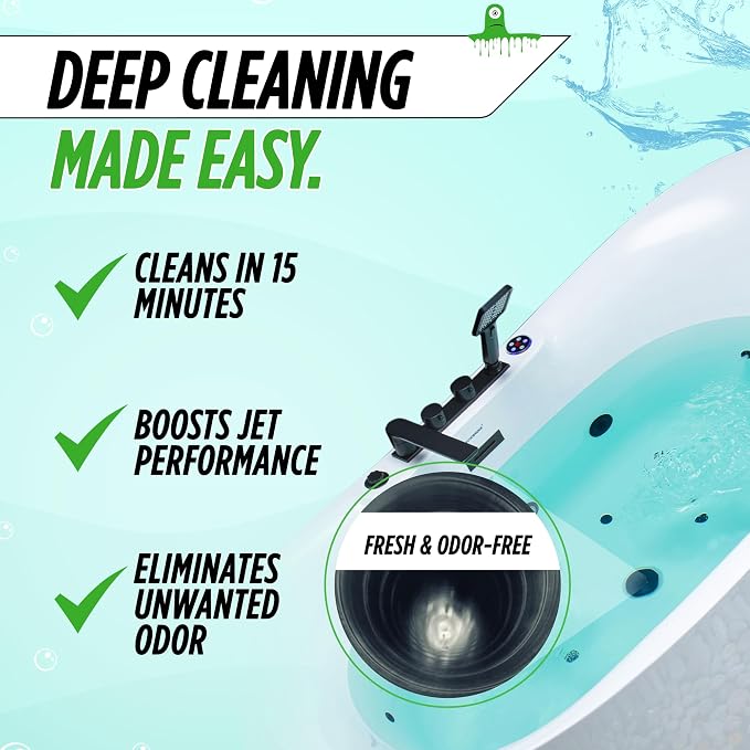 Oh Yuk Jetted Tub Cleaner for Jet Tubs, Whirlpools, The Most Effective Jetted - Image 5