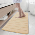 Buganda Memory Foam Bath Mat, Ultra Soft and Non-Slip Bathroom Rugs, Water by Buganda