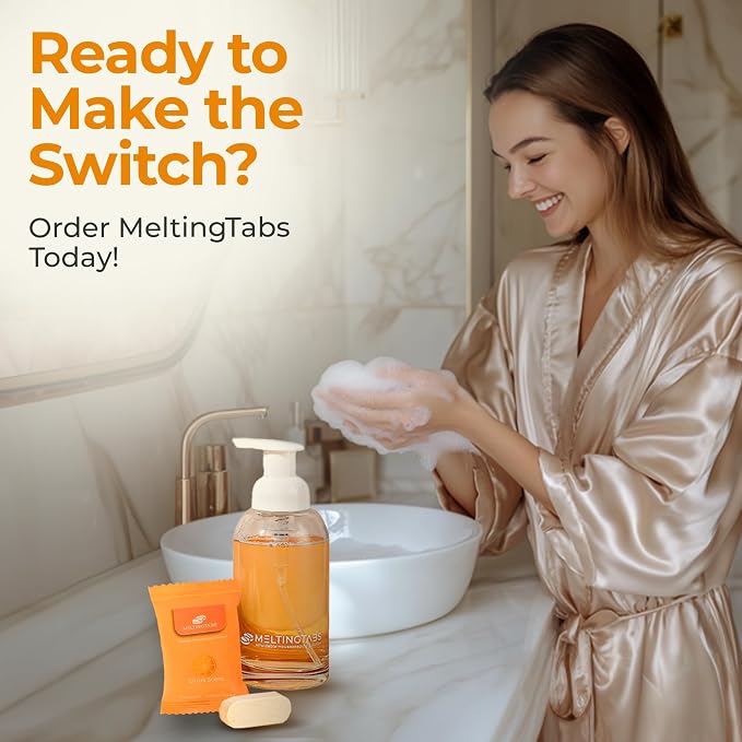 Foaming Hand Soap Tablets Refill – Citrus Scent - Image 8