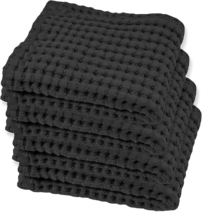 GILDEN TREE Waffle Bath Towels Wash Cloths by GildenTree
