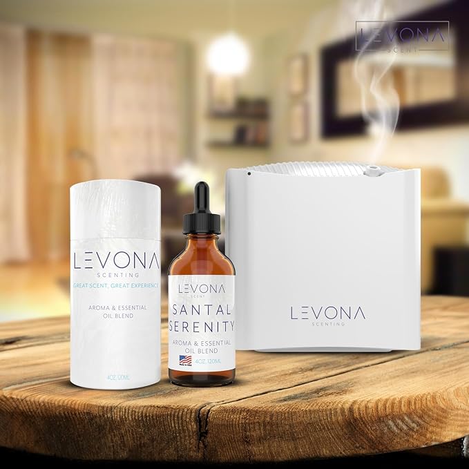 Levona Scent Santal Serenity Essential Oil: Notes of Sandalwood, Papyrus & Amber - Image 3
