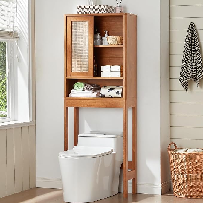 LEYAOYAO Over The Toilet Storage Cabinet - Image 5
