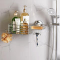 LEVERLOC Shower Caddy Suction Cup, Organizer by LEVERLOC