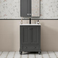 eclife 24" Bathroom Vanity Sink Combo Vintage Style by eclife