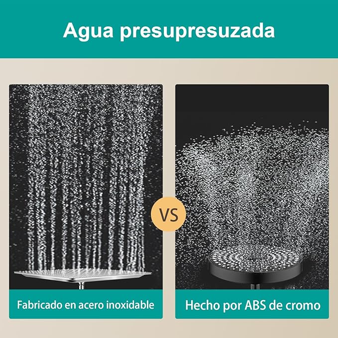 All Metal Rain Shower Head - Image 6
