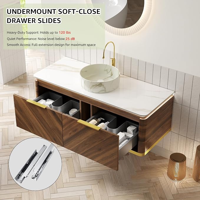 48” Floating Bathroom Vanity - Image 3