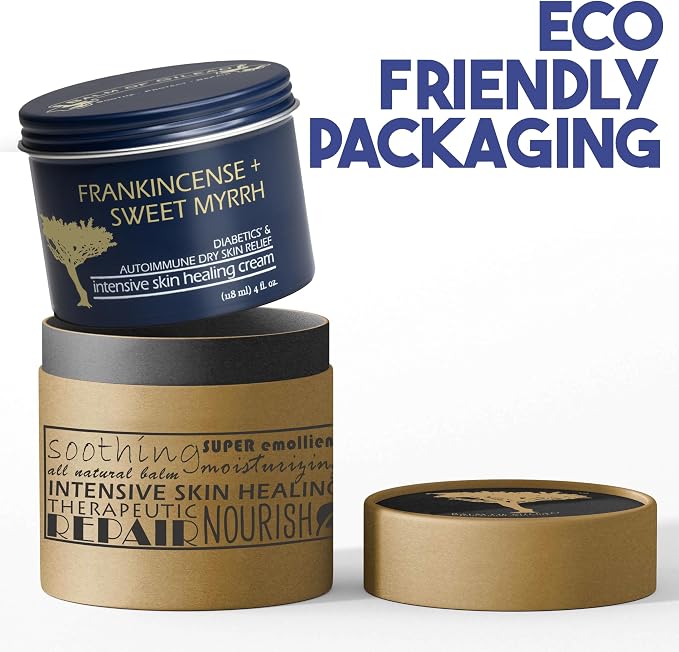 BALM OF GILEAD Foot Healing Cream – Frankincense & Sweet Myrrh Moisturizer - Image 3