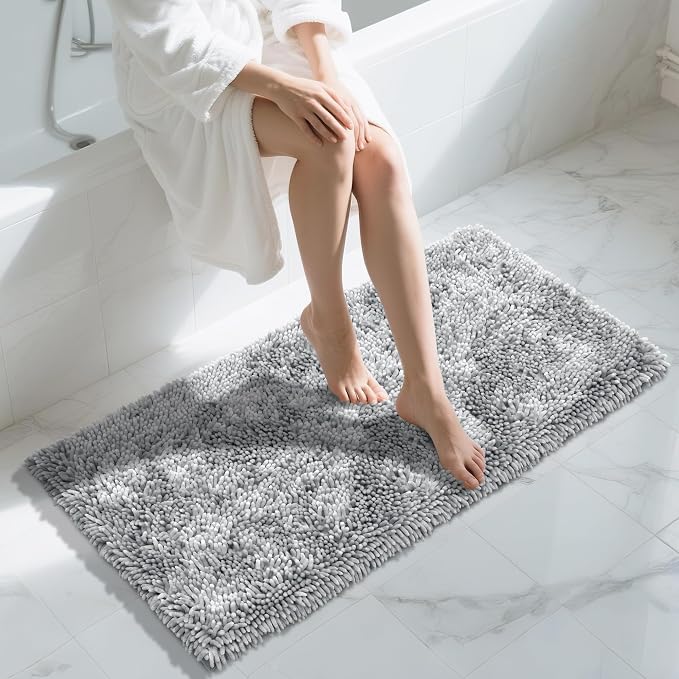 Yimobra Long Bathroom Rug Non Slip 44x24 Inch, Extra Thick Soft Absorbent by Yimobra