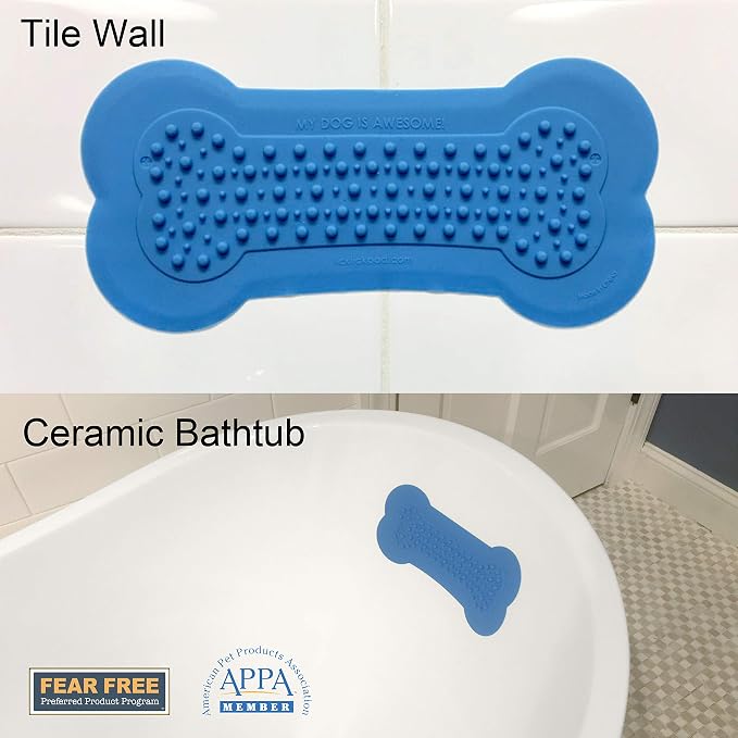 Lick Lick Pad Dog Accessories | Pet Shower Attachment | Dog Peanut Butter Lick - Image 2