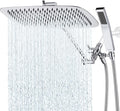 G-Promise All Metal 16 Inch Dual Square Shower Head by G-Promise