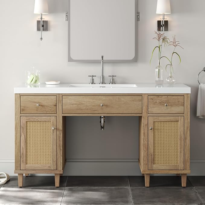 60 Inch Single Bathroom Vanity by Unknown