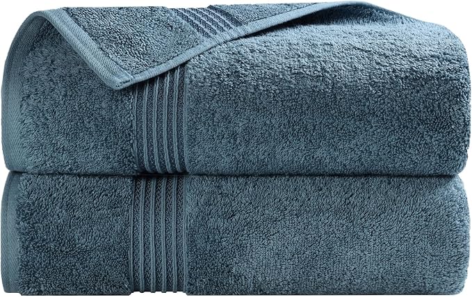 Superior Egyptian Cotton Bath Towel Set, Home Bathroom Towels, Guest Bath - Image 2