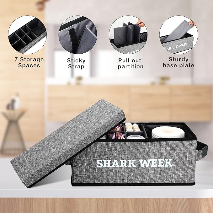 Tampon Holder for Bathroom, Bathroom Storage Containers - Image 3