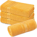 Melissa Linen, 4-Piece Washcloth, 100% Cotton Towels by MelissaLinen
