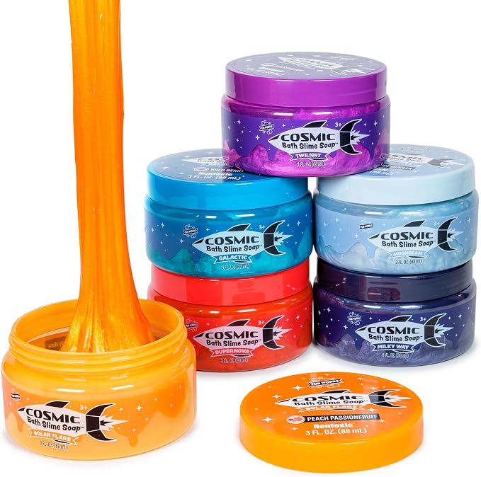 Tub Works™ Cosmic Bath Slime™ Kids Soap Bath Toy, 6 Pack | Stretchy, Squishy by TubWorks