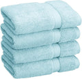 BLUENILEMILLS BNM Egyptian Cotton 4-Piece Towel Set, Includes 4 Hand Towels by Blue+Nile+Mills