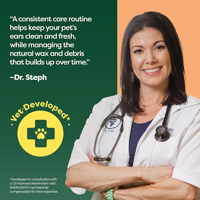 Earth Rated Vet-Developed Pet Ear Wipes, Hypoallergenic Cleaner - Image 4