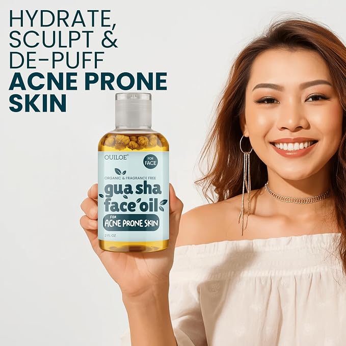 Gua Sha Oil for Acne Prone Skin - Image 3