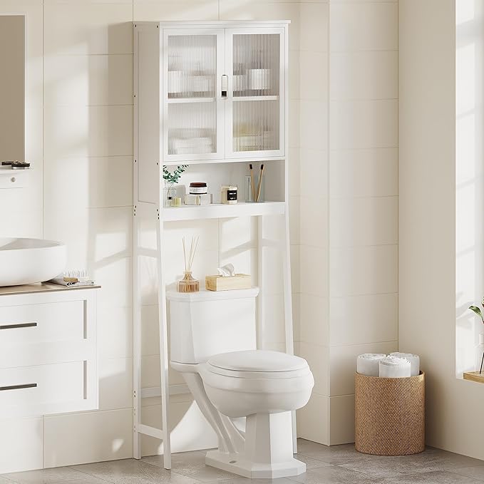 BAMBANG Over The Toilet Storage Cabinet, Bamboo Bathroom Over Toilet Storage by BAMBANG