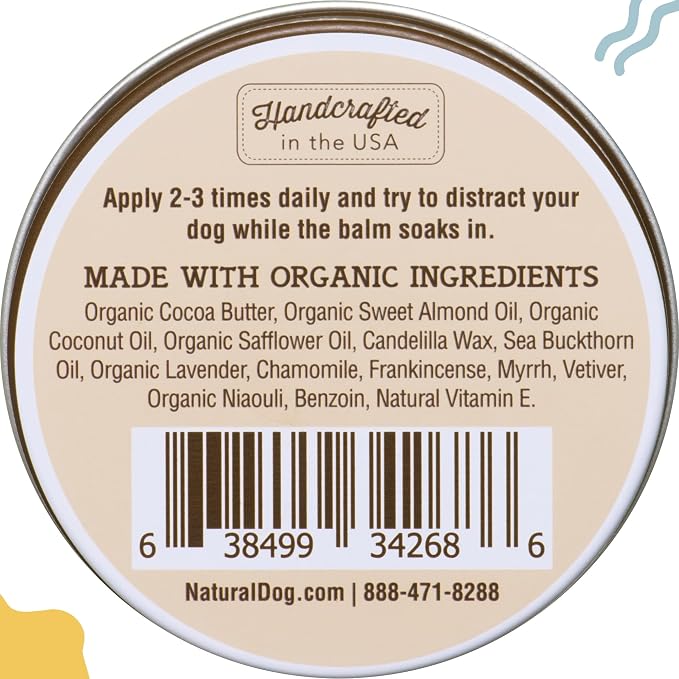 Natural Dog Company Skin Soother Bundle, Includes 2oz Tin + 0.15oz Stick - Image 8